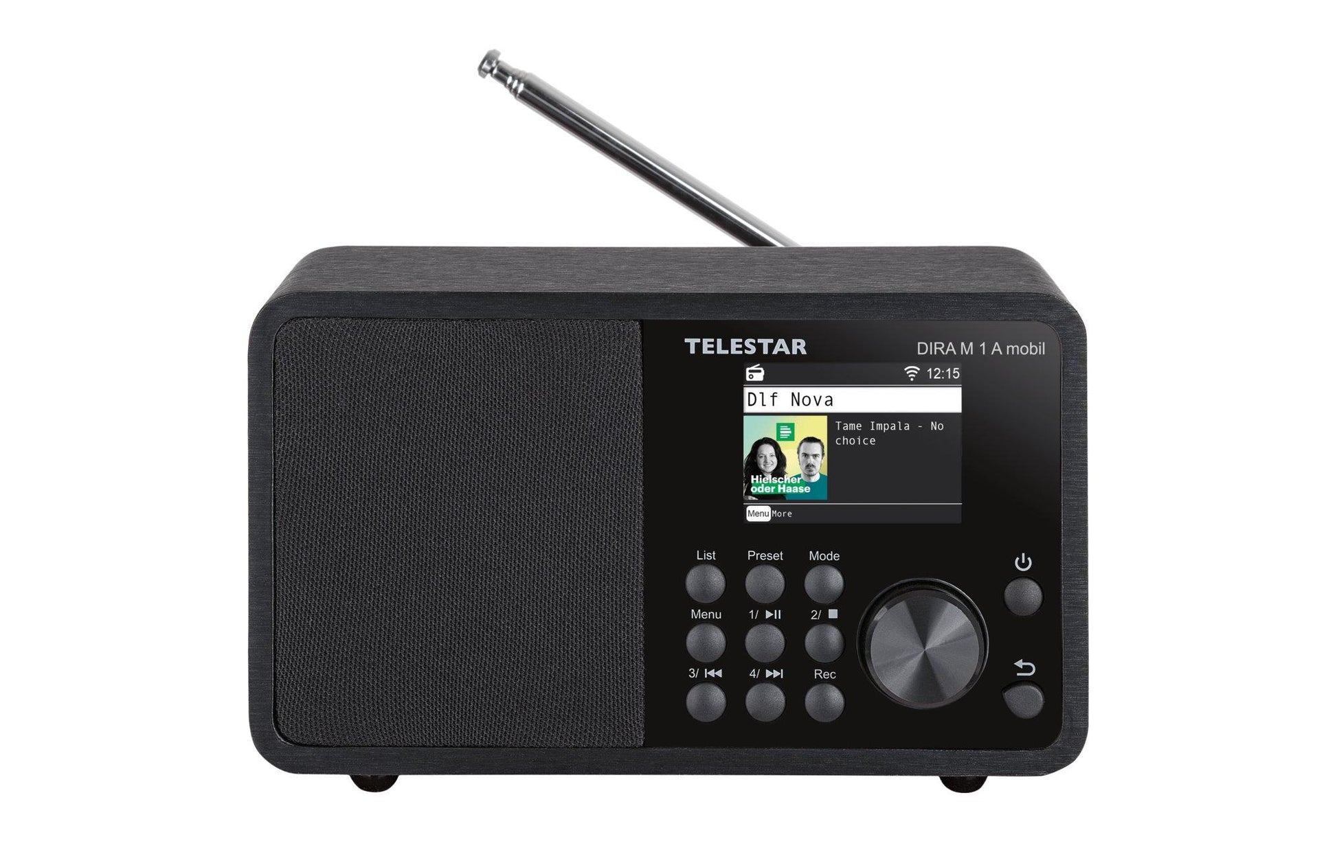Telestar DIRA M 1 A mobil – DAB-/Internetradio – Portabel – DAB+, Bluetooth – Schwarz
