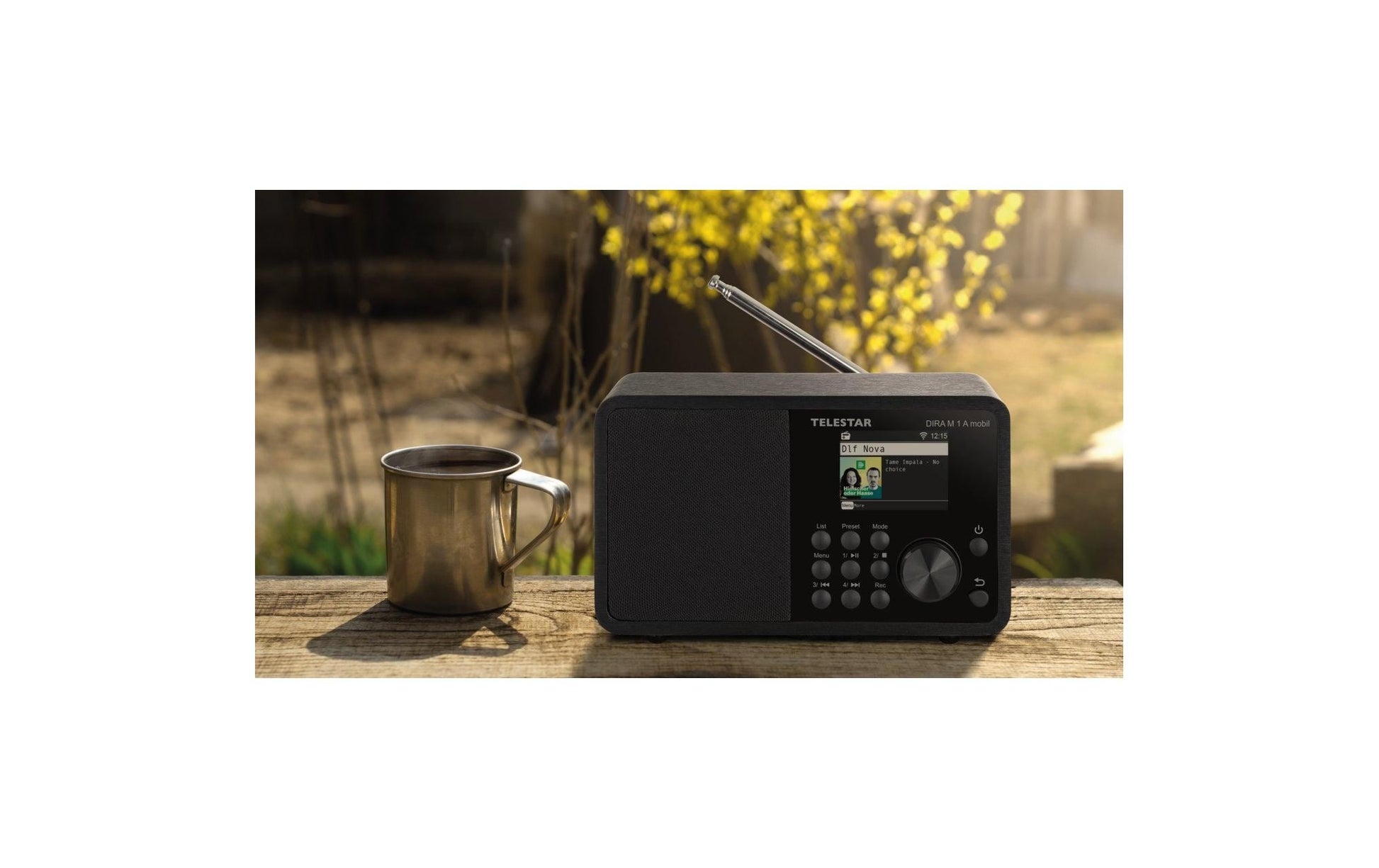 Telestar DIRA M 1 A mobil – DAB-/Internetradio – Portabel – DAB+, Bluetooth – Schwarz
