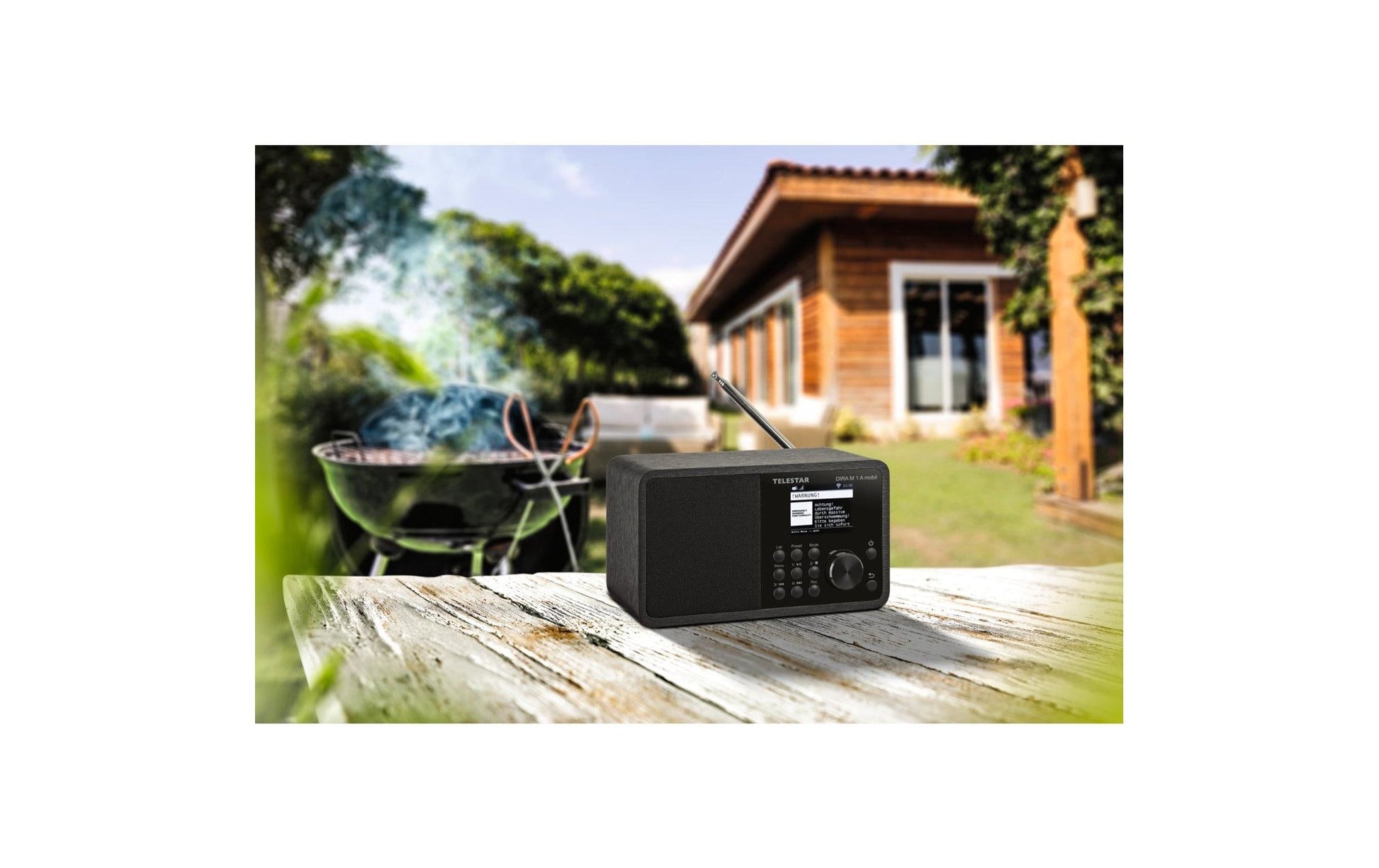 Telestar DIRA M 1 A mobil – DAB-/Internetradio – Portabel – DAB+, Bluetooth – Schwarz
