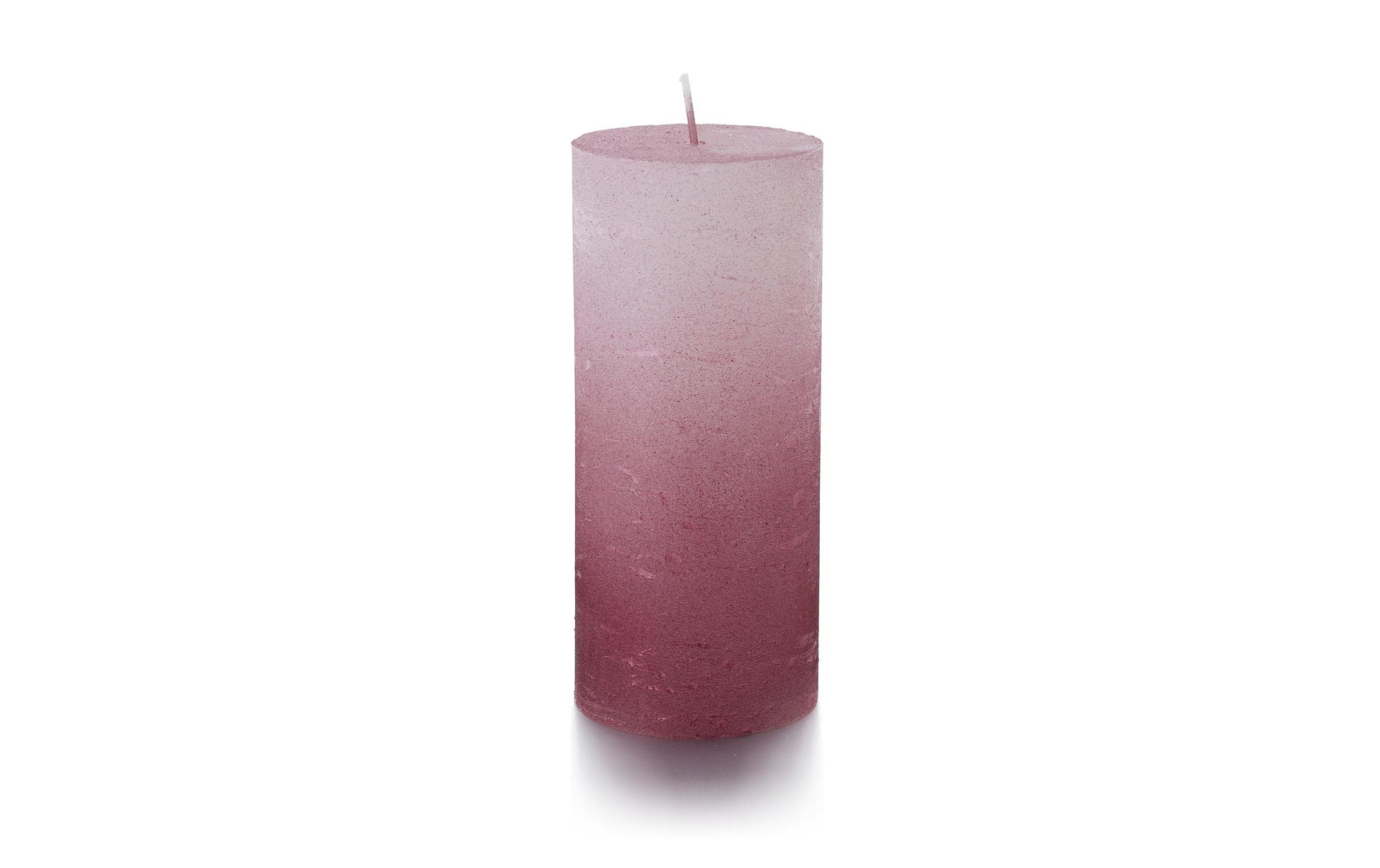 Balthasar Zylinderkerze – Ø 7 × 16 cm – Aubergine