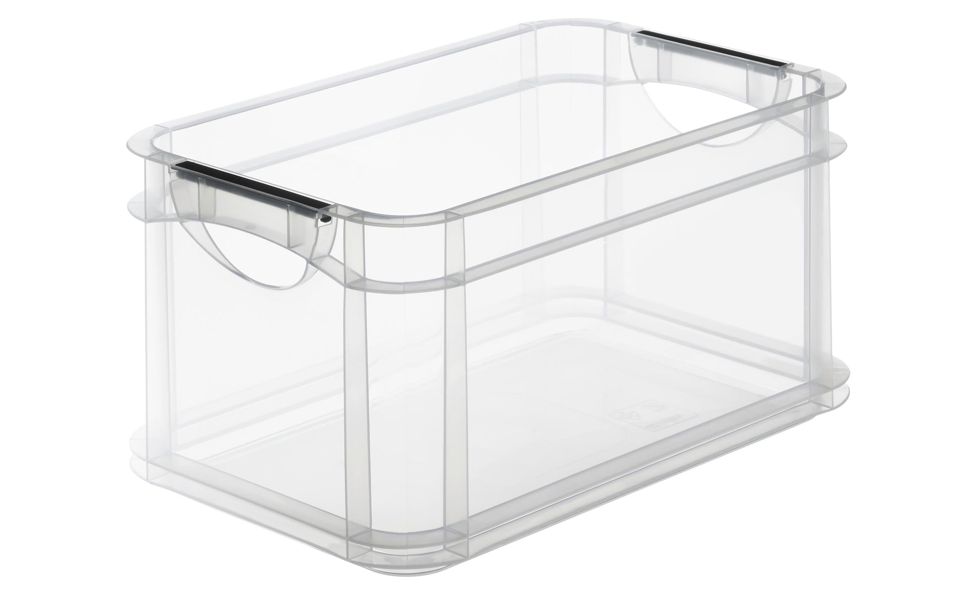 Rotho Systembox Aufbewahrungsbox 5 l – Polypropylen – Transparent – für A5 – 3-teiliges Set