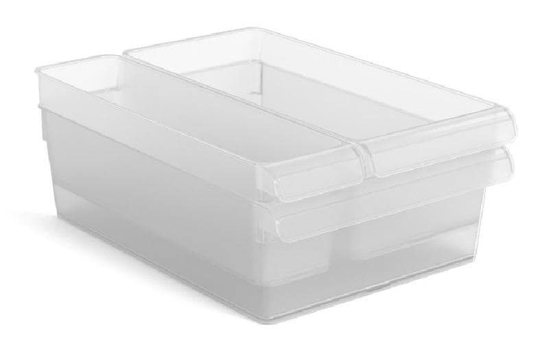 Rotho LOFT – Vorratsdose 9,7 l, 22 × 31 × 12 cm, Polypropylen (PP), transparent