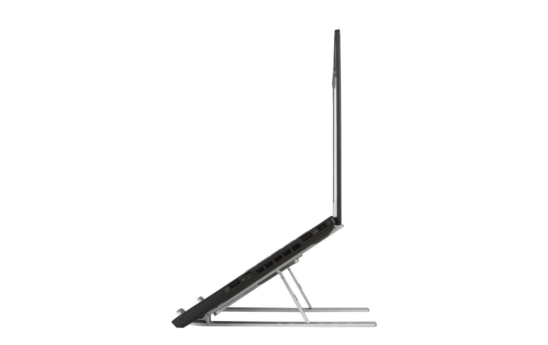 Targus Laptop-Ständer – bis 15,6", faltbar, höhenverstellbar – Aluminium