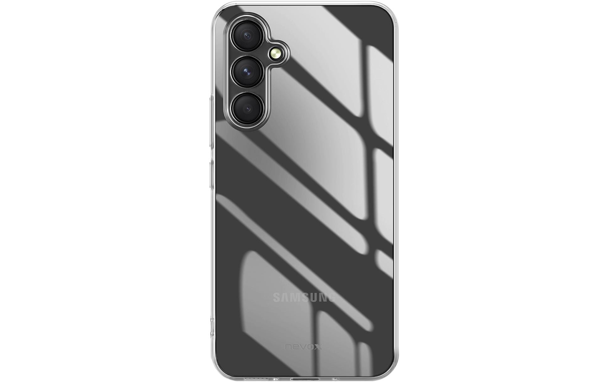 nevox StyleShell Flex Backcover – für Samsung Galaxy A54 5G, TPU, Transparent