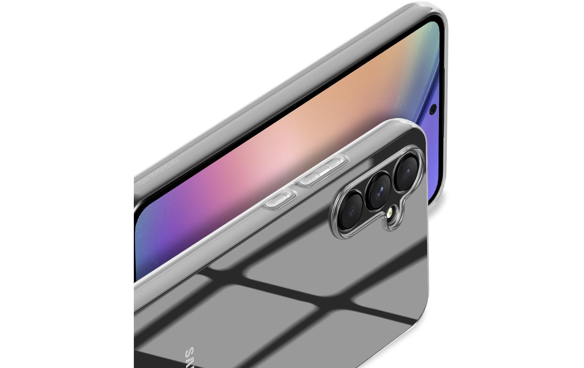 nevox StyleShell Flex Backcover – für Samsung Galaxy A54 5G, TPU, Transparent