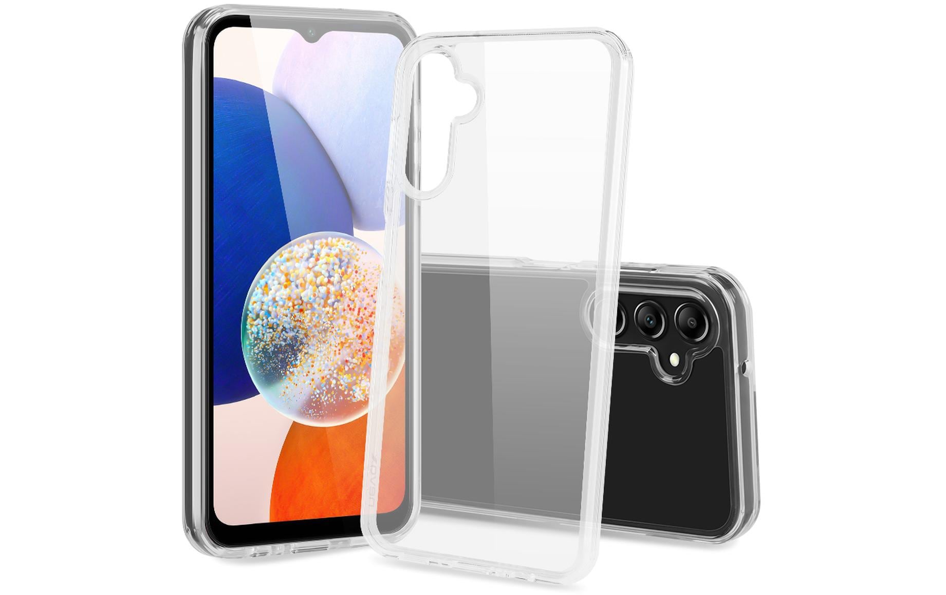 nevox StyleShell Backcover – für Samsung Galaxy A14 (4G/5G), TPU, Transparent