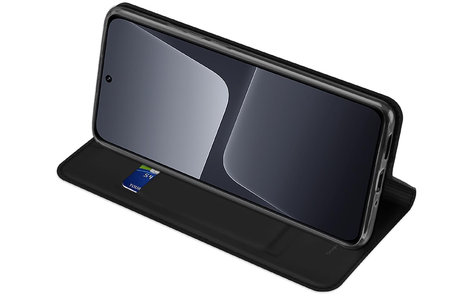Nevox Vario Series Folio – für Xiaomi 13, mit Ständer, 1 Kartenfach, PU+TPU, Schwarz