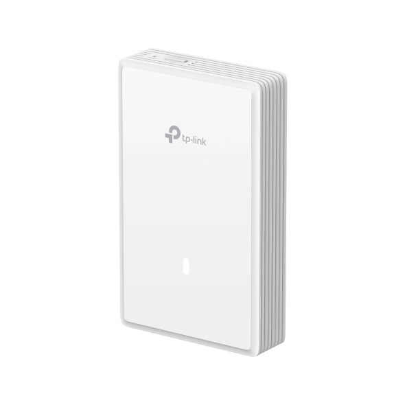 TP-Link EAP725-Wall Access Point – Wi-Fi 7, Dual-Band, 3× RJ-45 (2,5G/1G), PoE+, Wand