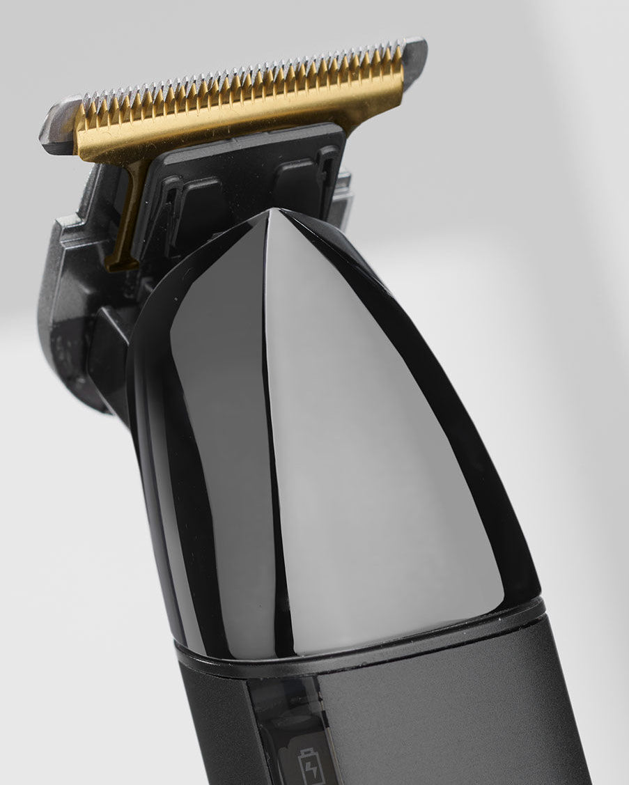 BaByliss Bartschneider Super-X Metal T991E – kabellos, 300 Min Akku, nass & trocken – schwarz – Titan