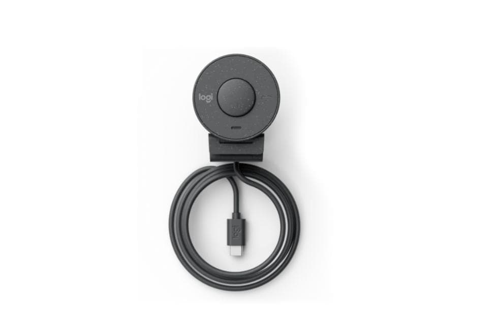 Logitech Brio 305 – Webcam – Full HD 1080p, bis zu 30 fps, USB-C, Autofokus, Schwarz