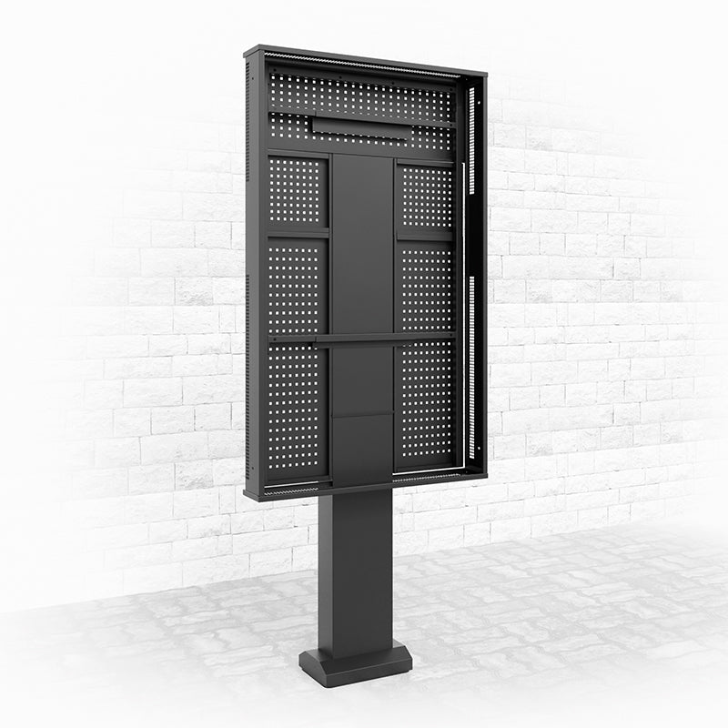 Hagor Bodenständer – 75" – für Samsung OH 75 Serie – OH 75 Portrait