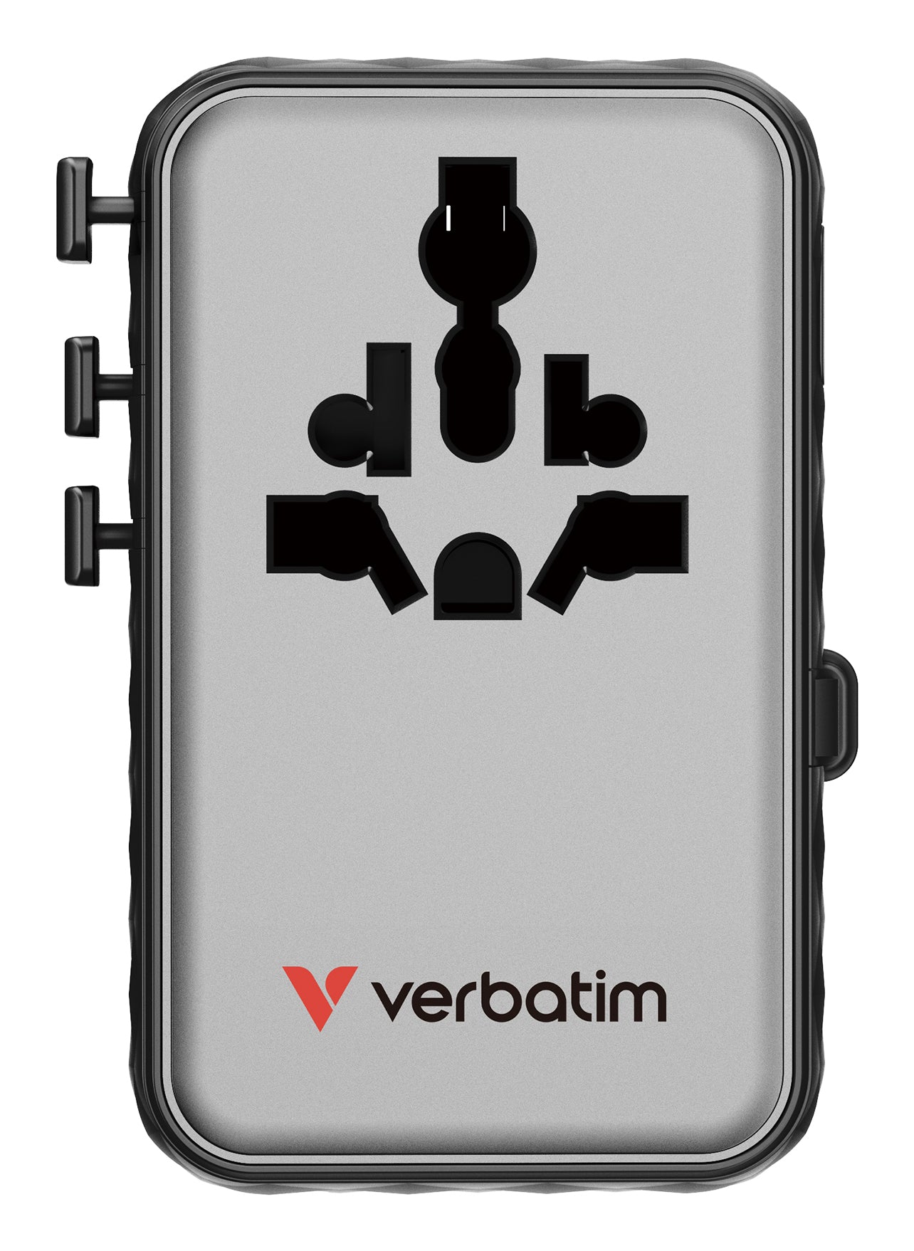 Verbatim Charge 'n' Travel Ladegerät – 100 W, mit einziehbarem Kabel