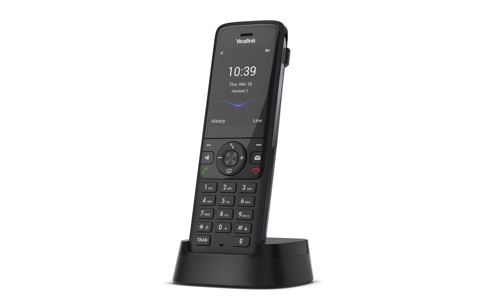 Yealink W78H – DECT-Telefon, TFT-Display 2,4", Schwarz
