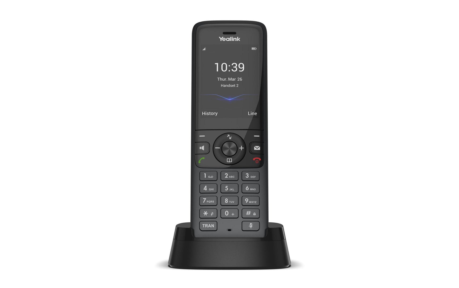 Yealink W78H – DECT-Telefon, TFT-Display 2,4", Schwarz
