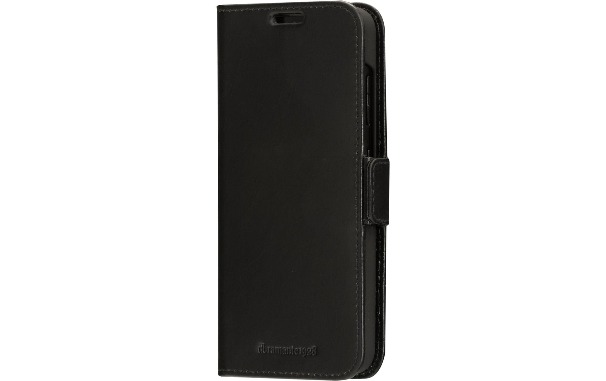 dbramante1928 Copenhagen Wallethülle – für Samsung Galaxy A54 5G, mit Ständer, 3 Kartenfächer, Leder, schwarz