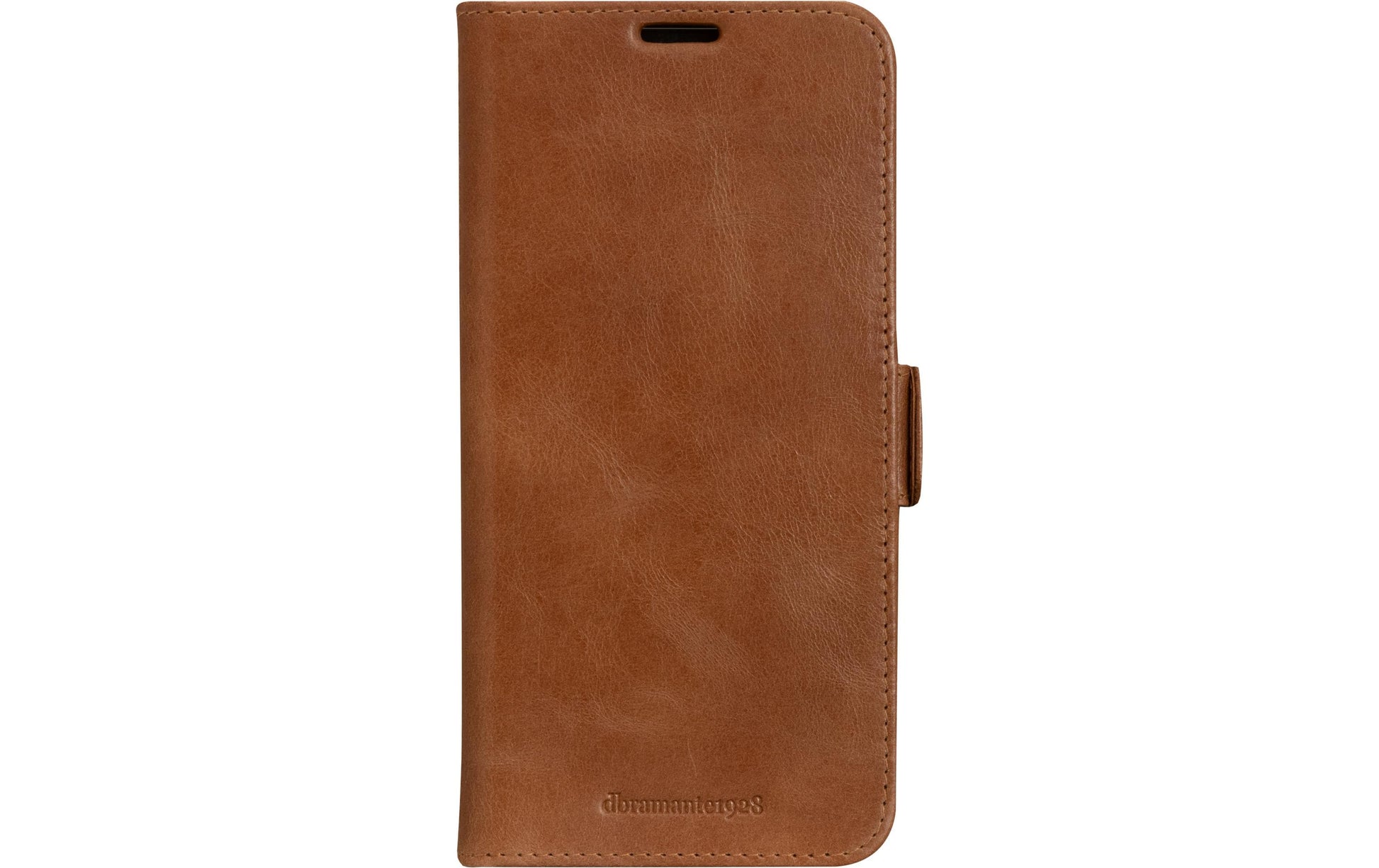 dbramante1928 Booklet-Hülle – für Samsung Galaxy A54 5G – braun – Leder – Magnetverschluss, mit Kartenfach