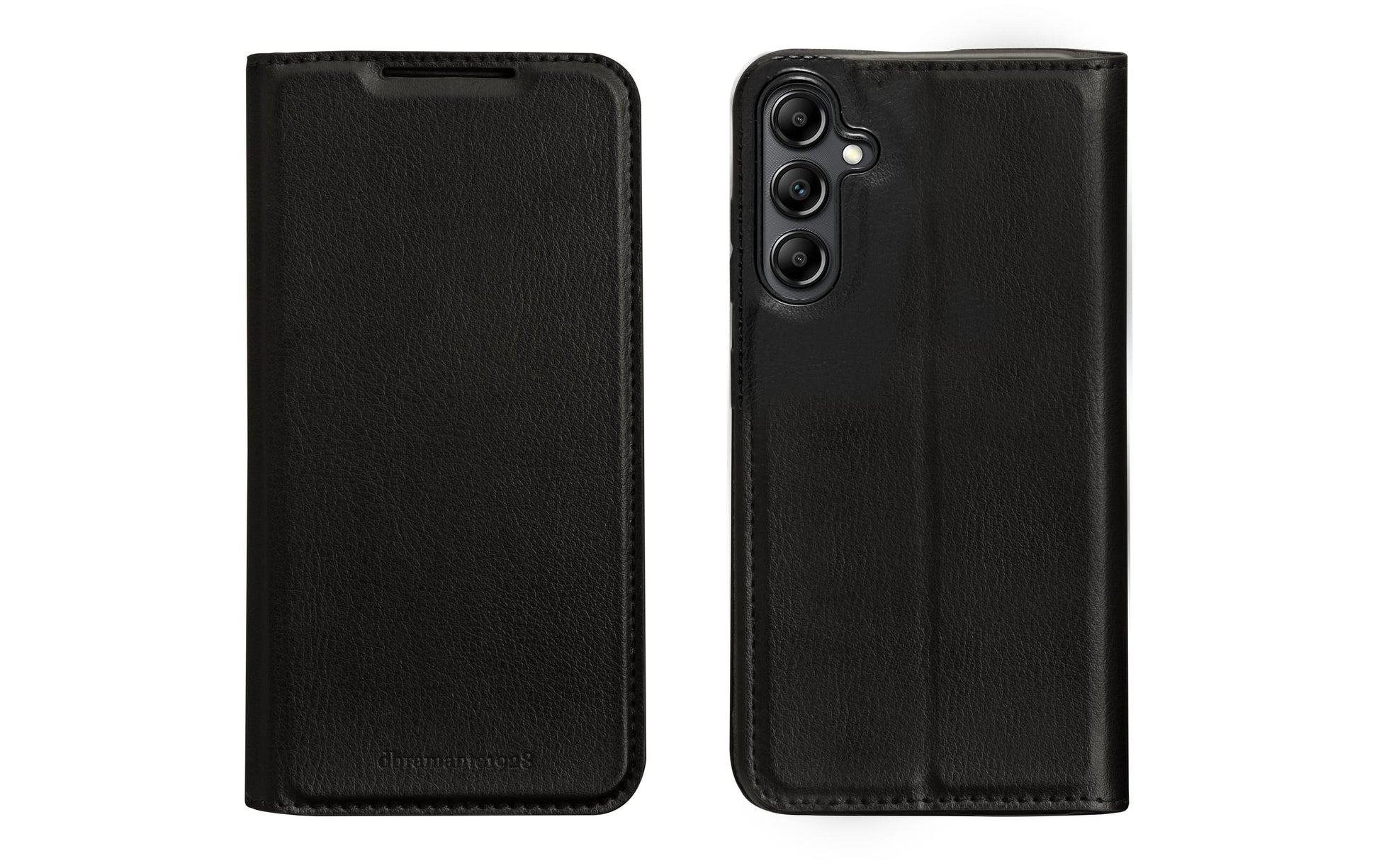 dbramante1928 Oslo Wallethülle – für Samsung Galaxy A14, mit Ständer, 3 Kartenfächer, PU, Schwarz