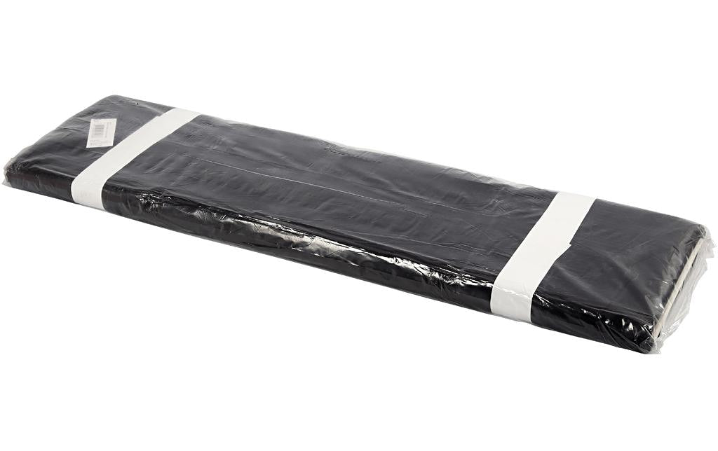 Creativ Company Stoff – schwarz – 145 cm × 10 m – Baumwolle