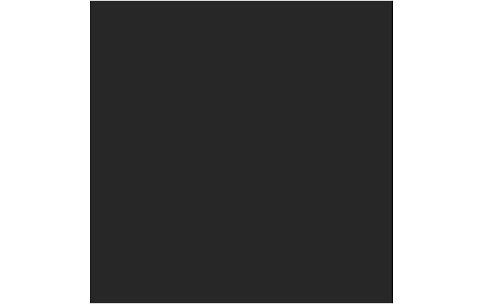Creativ Company Stoff – schwarz – 145 cm × 10 m – Baumwolle