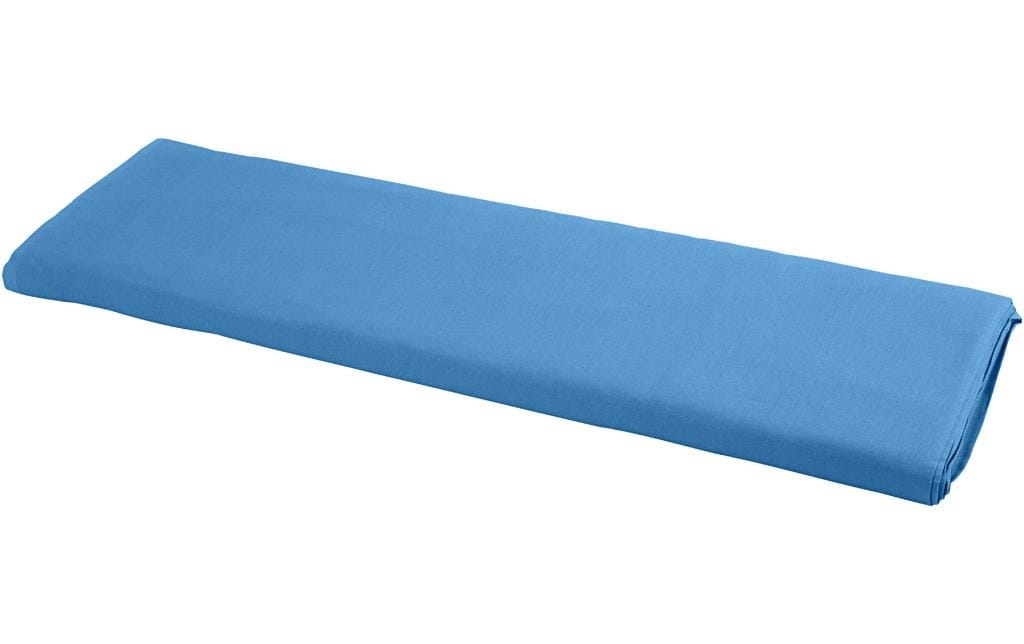 Creativ Company Stoff – blau – 145 × 1000 cm, Baumwolle