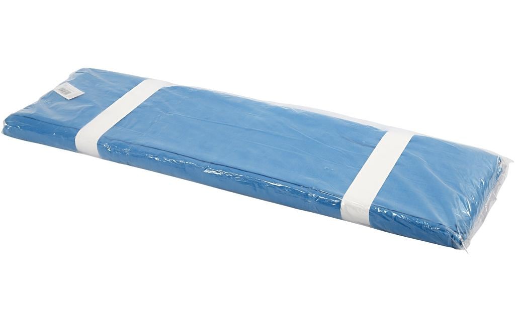 Creativ Company Stoff – blau – 145 × 1000 cm, Baumwolle