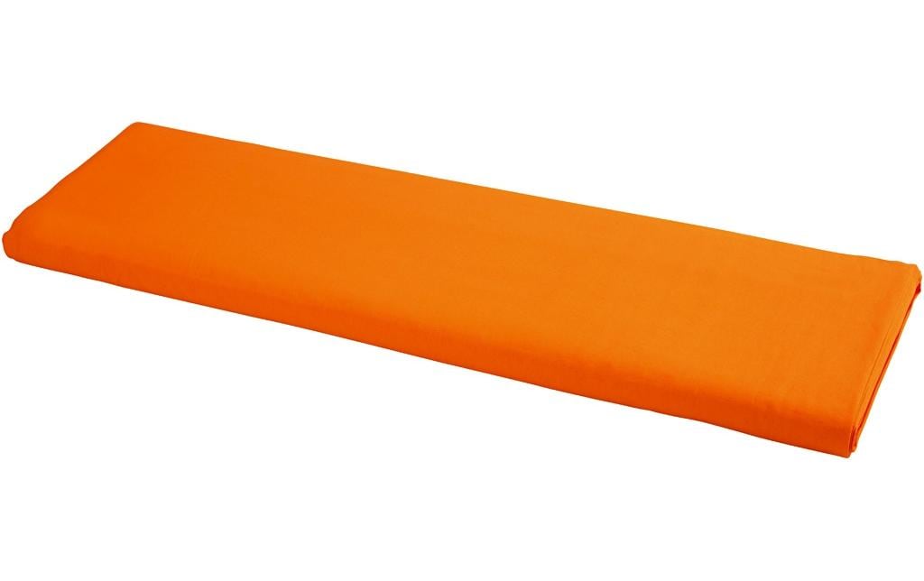 Creativ Company Stoff – orange – 145 × 1000 cm – Baumwolle
