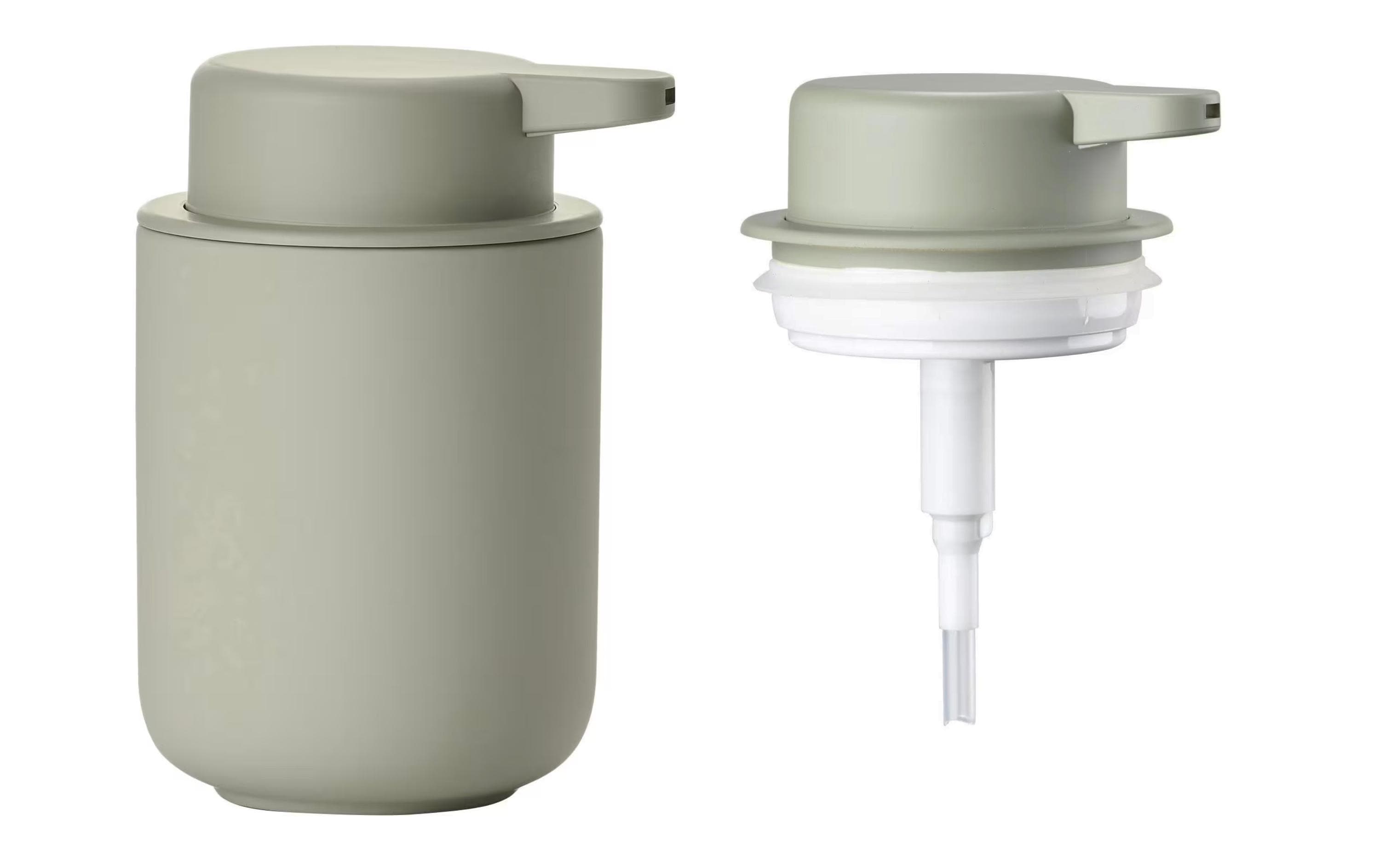Zone denmark Zone Seifenspender – Tisch, Steingut, Grün, 250 ml