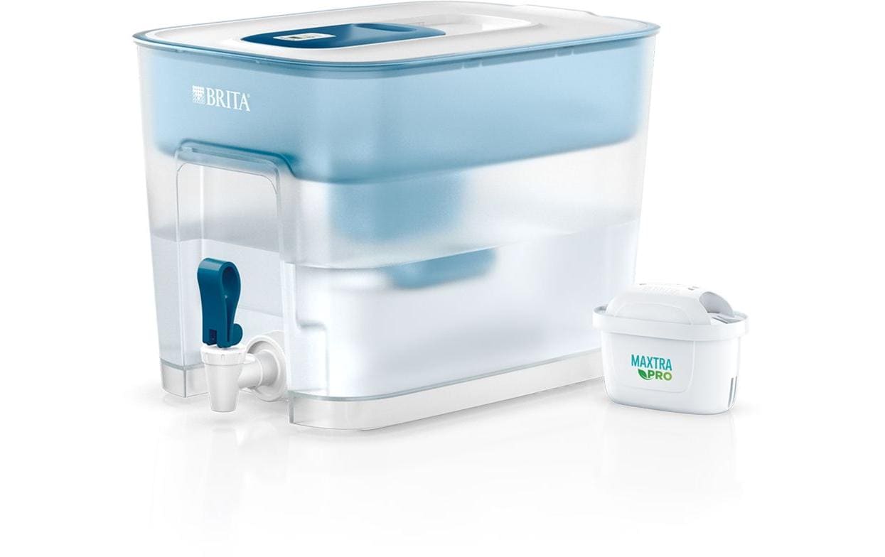 BRITA – Wasserfilter-Kanne 5,2 l, Filterwechselanzeige, Kunststoff, Hellblau