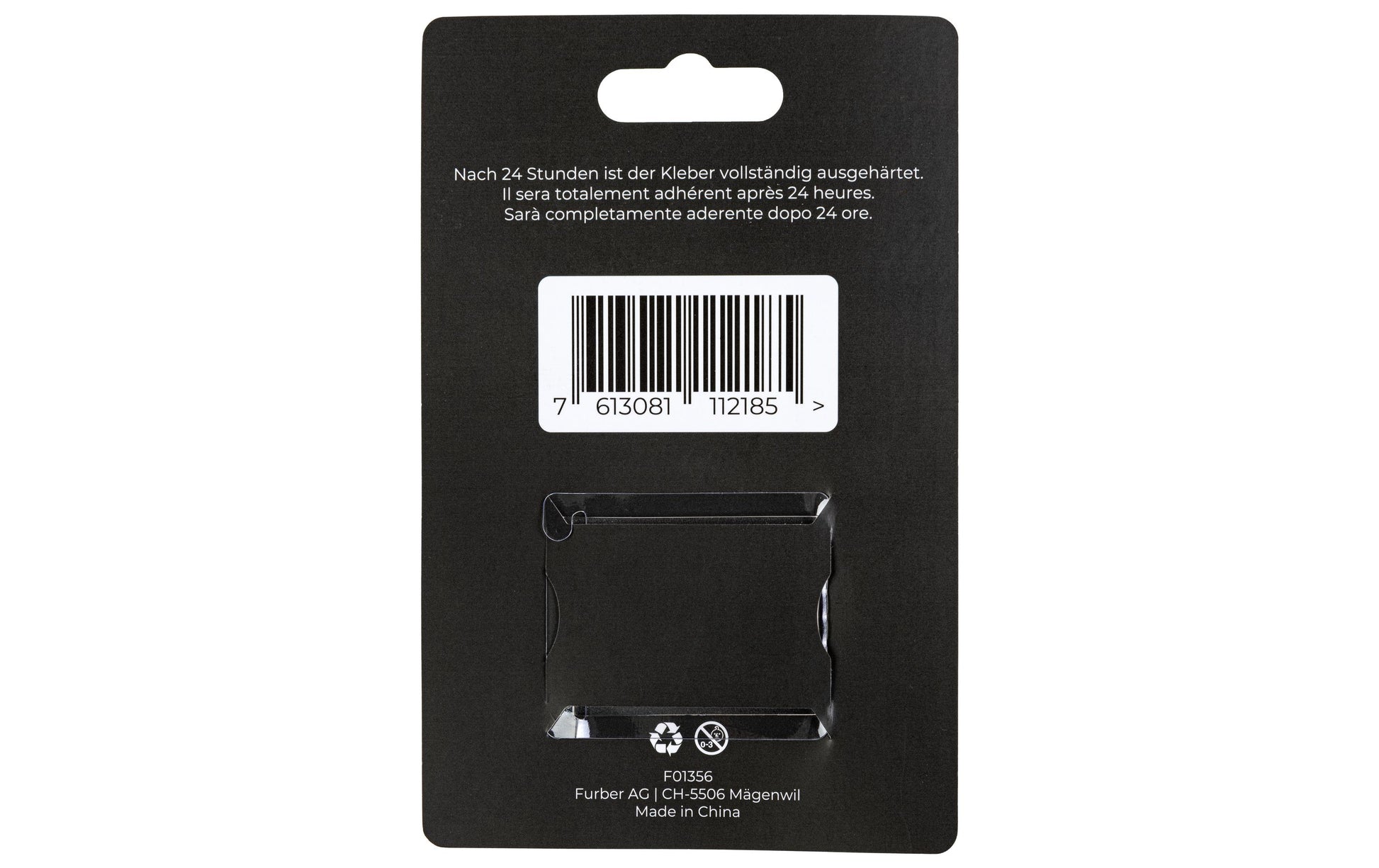 ONIT F01356 – Webcam-Abdeckung, 3er-Set, selbstklebend, Schwarz