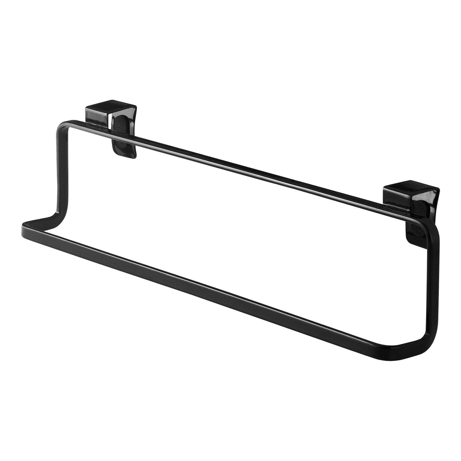 Yamazaki Handtuchhalter – 30×6,5×8 cm, Stahl, Haken, Schwarz
