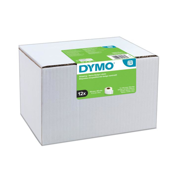 DYMO Druckeretiketten, 54 mm × 101 mm, Weiss
