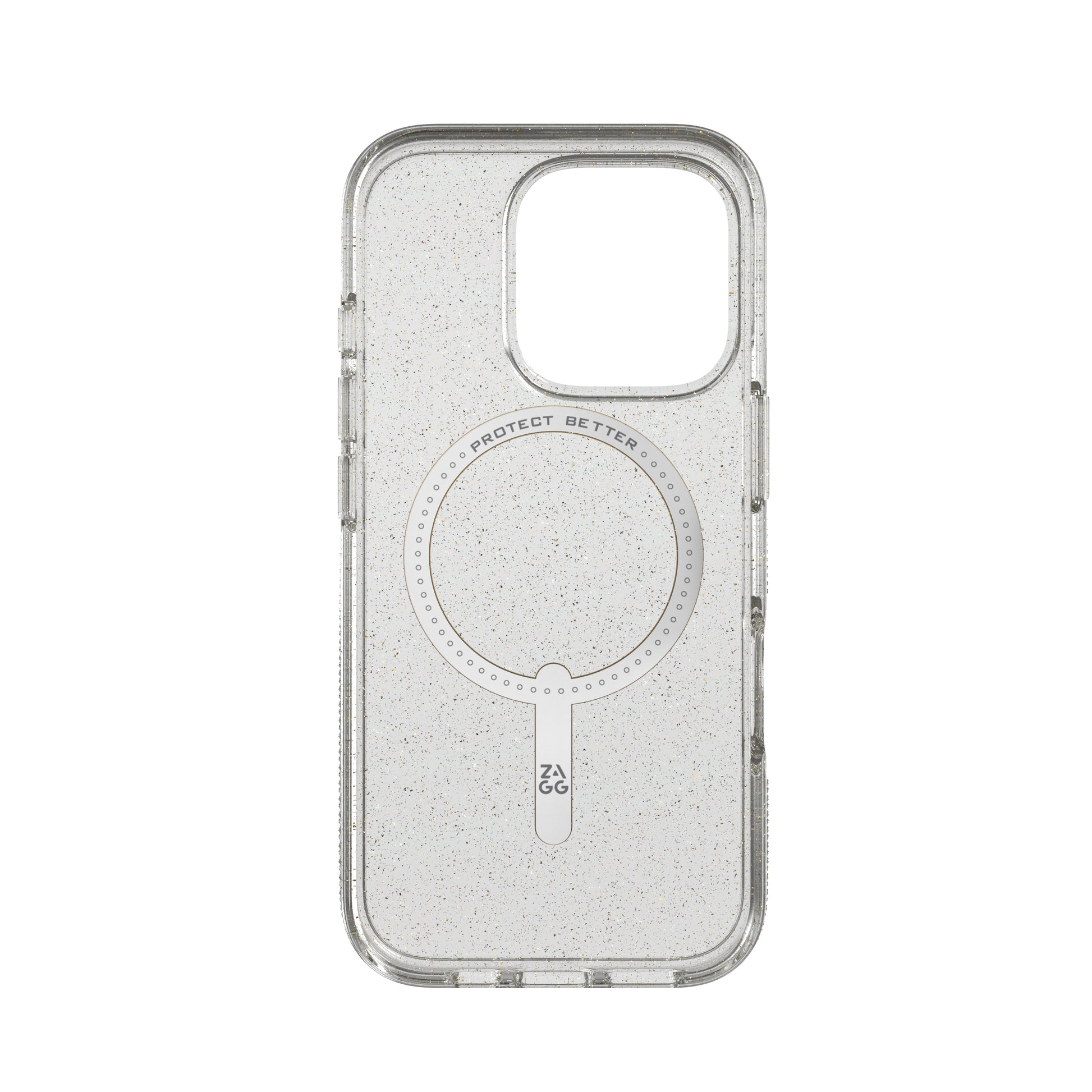 ZAGG Backcover Milan – für Apple iPhone 16 Pro – Gold Glitter