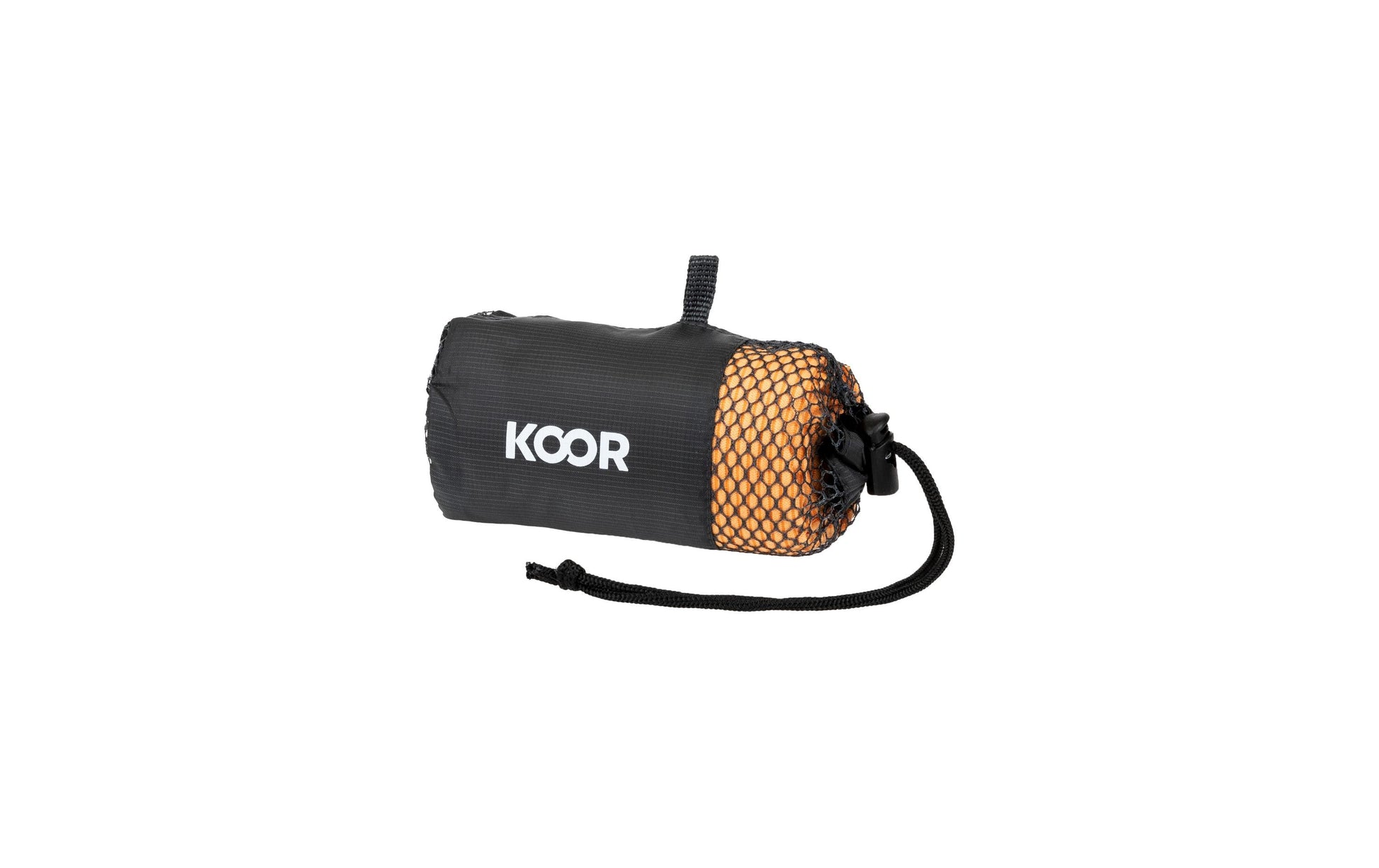KOOR Handtuch – 55×90 cm, Polyamid/Polyester, Orange