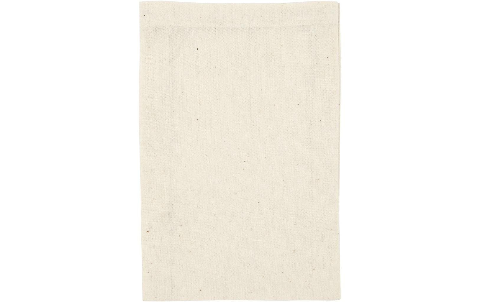 Creativ Company Geschenkbeutel Baumwolle Beige – 100 × 150 mm – 4 Stk.