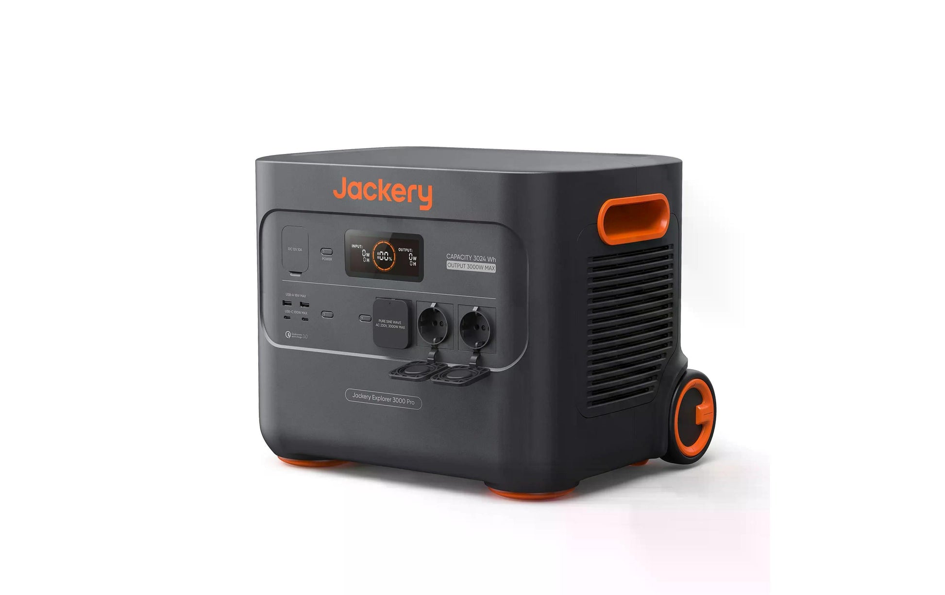Jackery Explorer 3000 Pro – Powerstation – 3'024 Wh, Li-Ion (NMC)