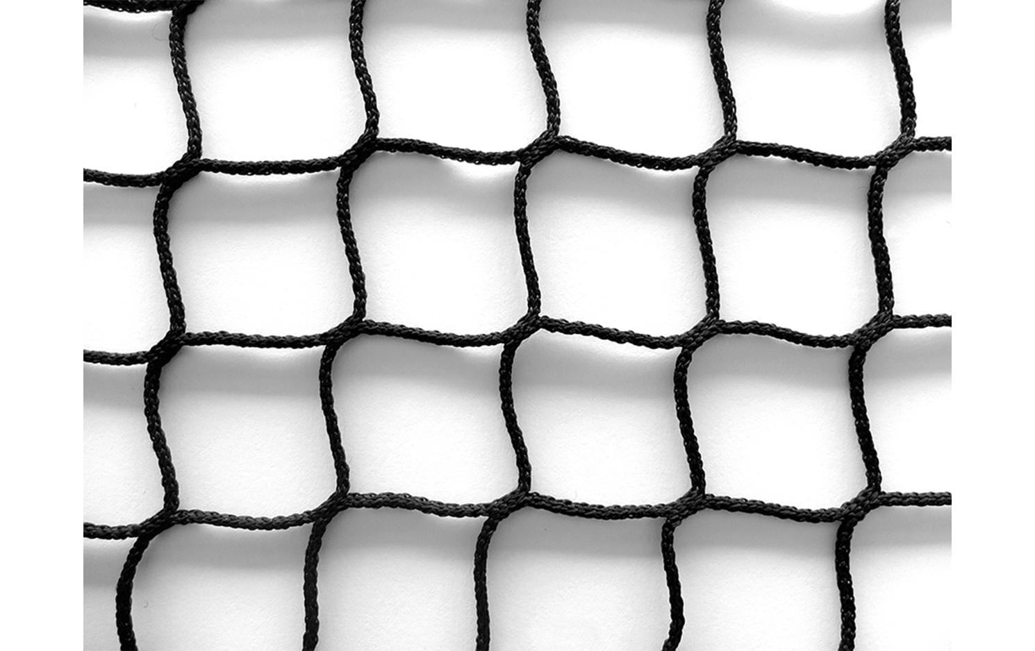 Meister Verpackungsnetz – Maschenweite 30 mm – 1 m × 3 m – Polypropylen (PP) – schwarz – knotenlos