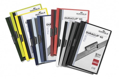 Durable Konferenzmappe – A4, Kunststoff, Grau