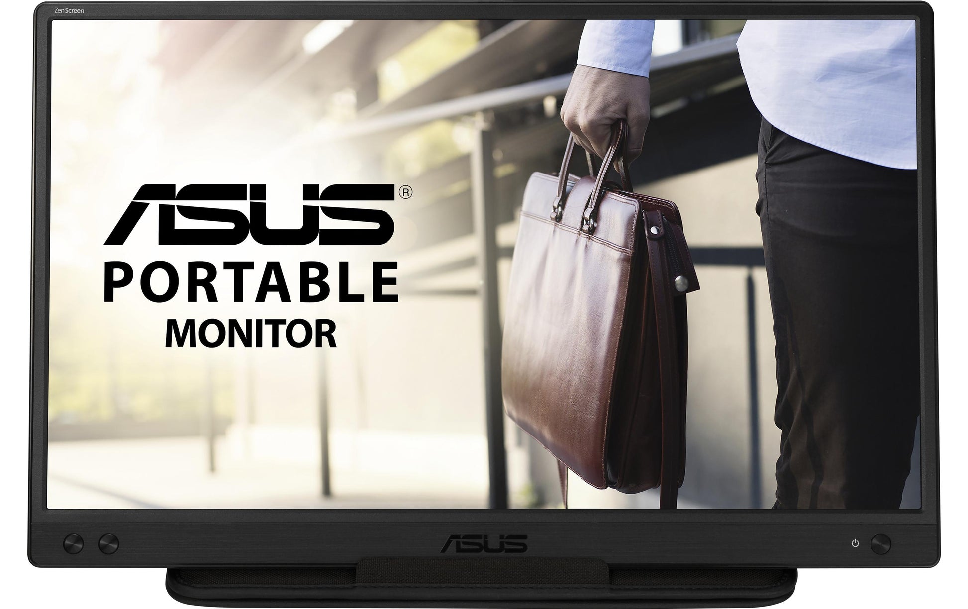ASUS MB166C – Portabler Monitor, 15,6", 1920 × 1080 (Full HD), IPS, 60 Hz, 250 cd/m², USB-C, Schwarz