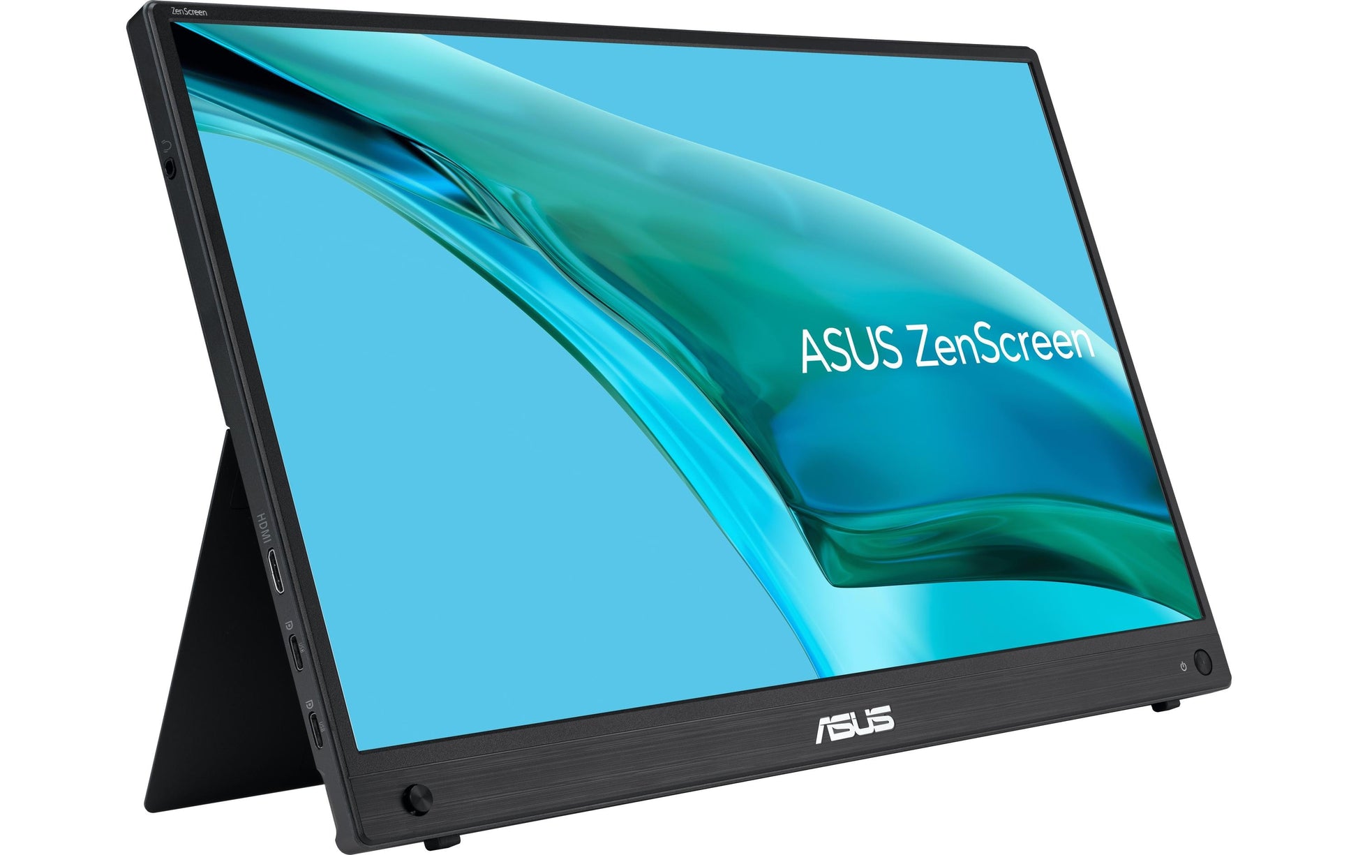ASUS MB16AHG – Portabler Monitor, 15,6" 1920 × 1080 (Full HD), IPS, USB-C, Mini HDMI, Autorotation, Kickstand
