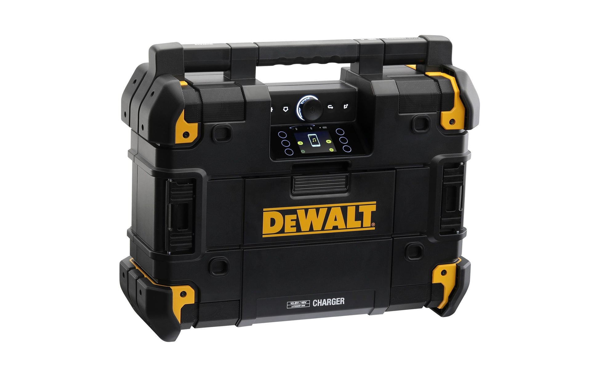 DeWalt – Baustellenradio DAB+, IP54, für XR 18 V – Schwarz/Gelb