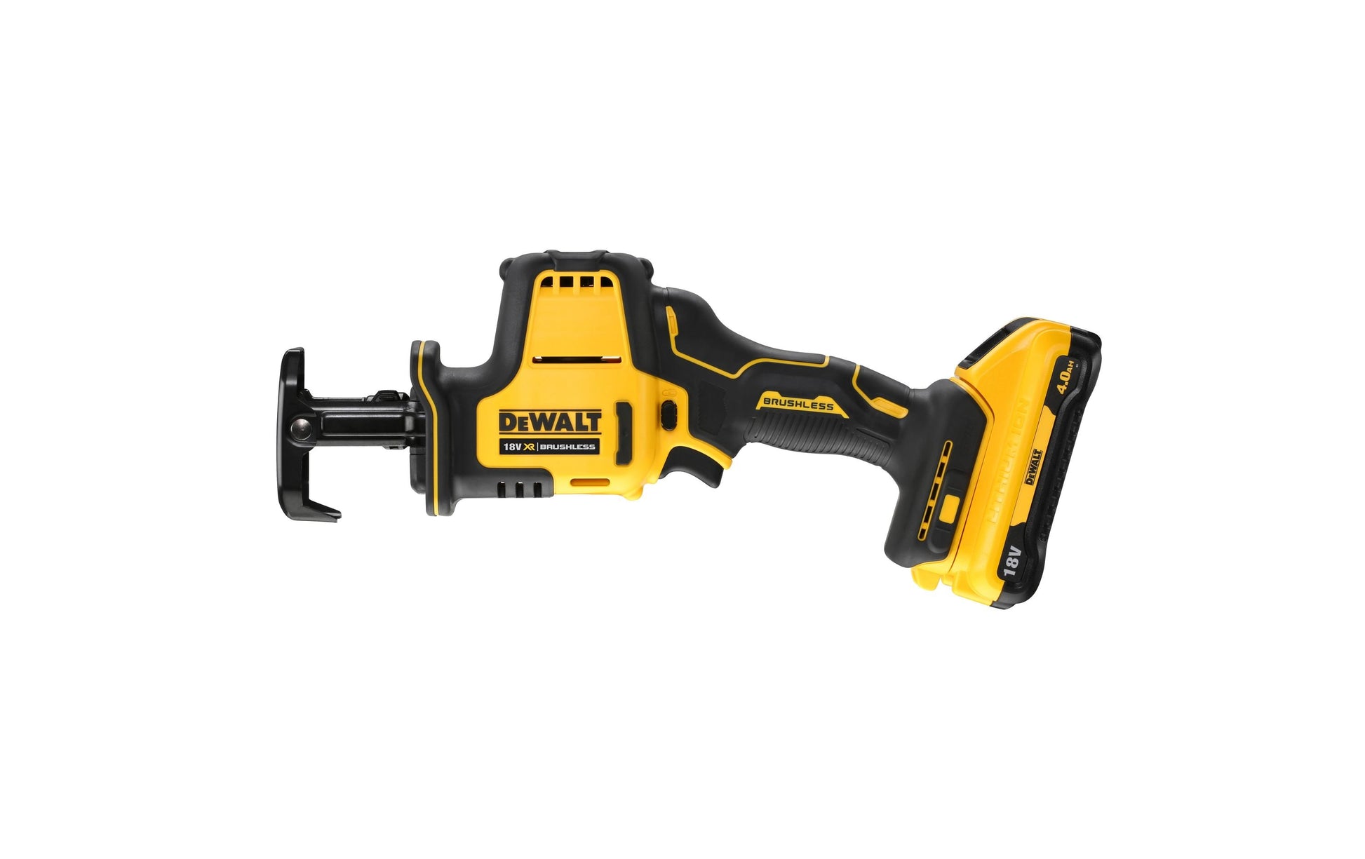 DeWalt Akku-Kompakt-Säbelsäge – 18 V – Schnellwechsel-System – Solo, Koffer – XR