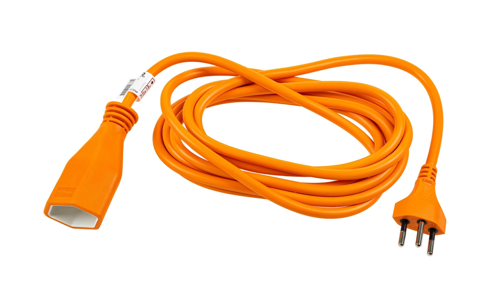 Furber. Furber Verlängerungskabel – T12–T13, 3 m, 3×1 mm², Orange