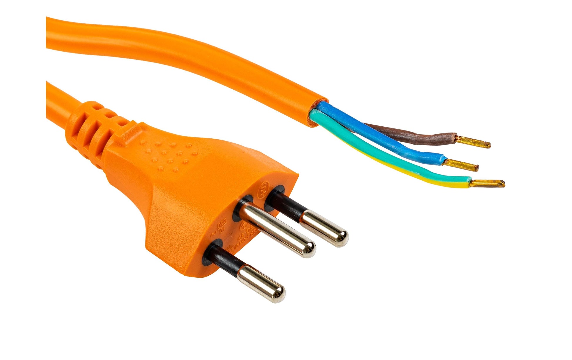 Furber. Verlängerungskabel – T12 offen, 5 m, 3×1 mm², Orange