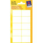 AVERY Zweckform Vielzweck-Haftetiketten – rechteckig 32 × 23 mm, weiss, 60 Stk.