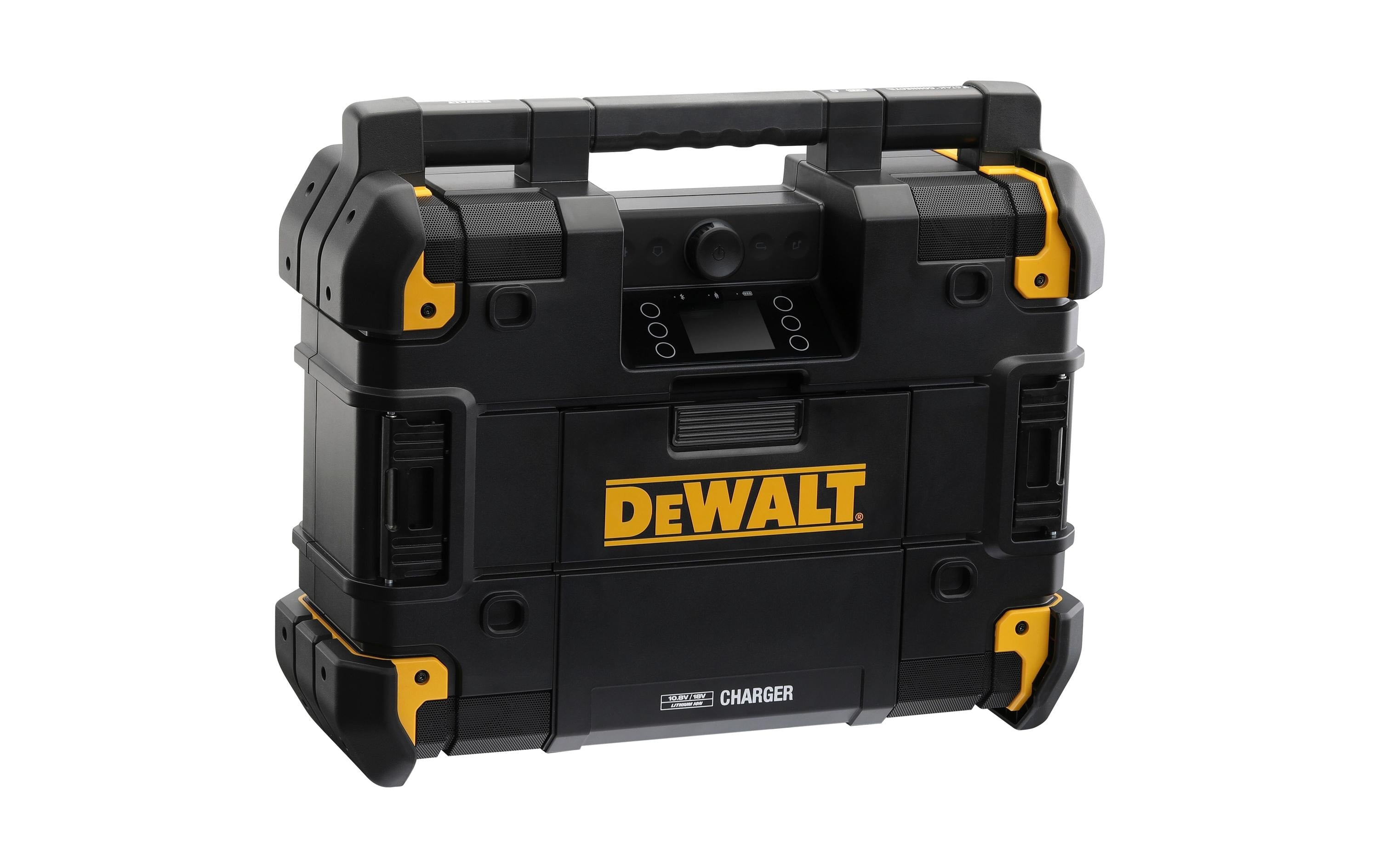 DeWalt – Baustellenradio DAB+, IP54, für XR 18 V – Schwarz/Gelb