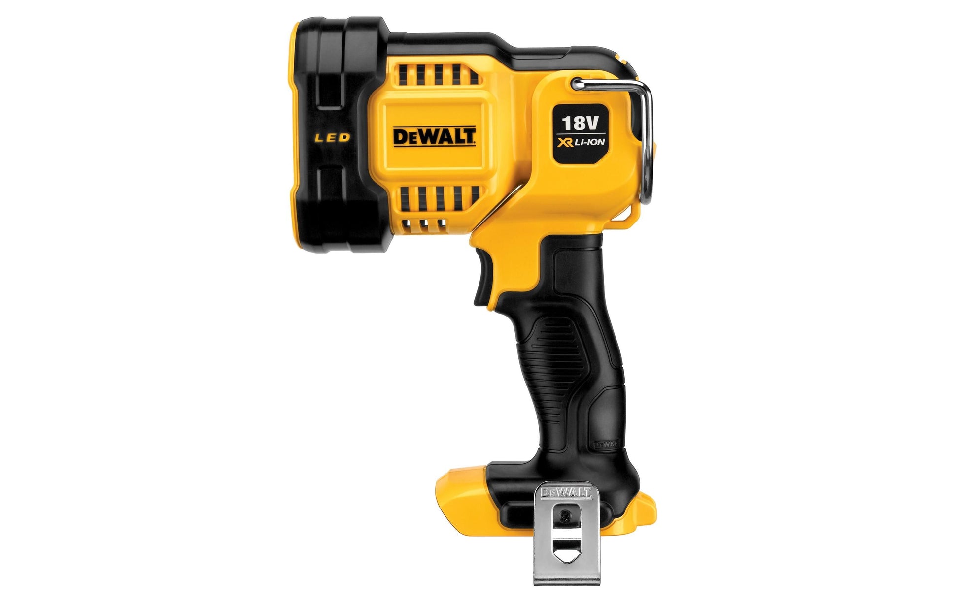 DeWalt Arbeitsleuchte – 1000 lm, 18 V Akku – Gelb