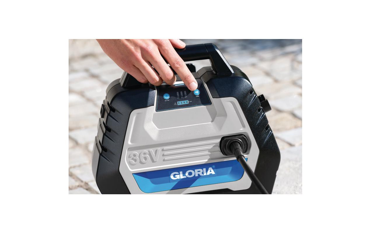 Gloria Reinigungsgerät MultiJet 36V – 70 bar – Akkubetrieb