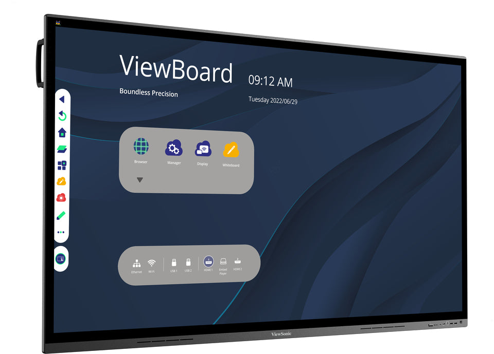 Viewsonic IFP8662 – Interaktives Touch-Display, 86", Ultra HD 4K, 350 cd/m²