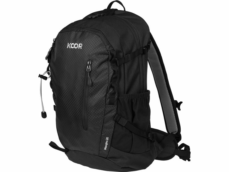 KOOR Wanderrucksack – 20 l, Polyester, Schwarz
