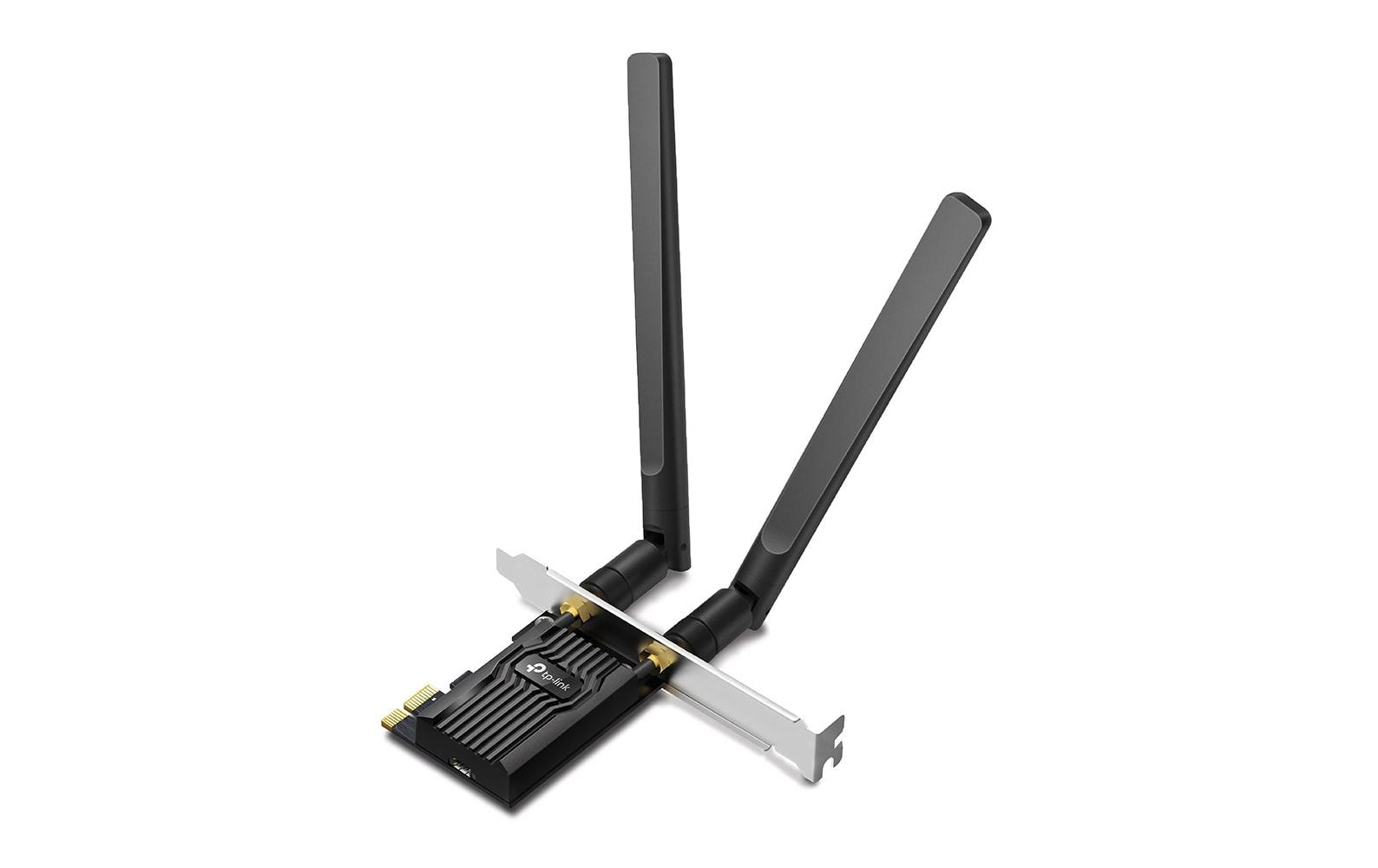 TP-Link AX1800 – PCIe WLAN-Karte – Wi-Fi 6 (2,4/5 GHz), 1,8 Gbit/s, Bluetooth 5,2